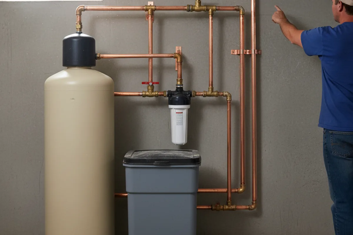 Whole-house water treatment system installed in Riverside